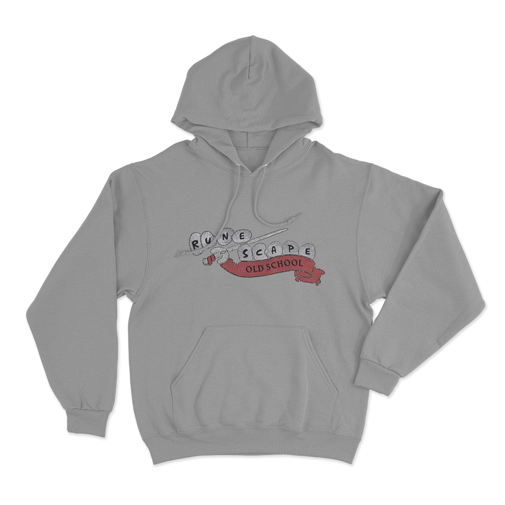 Old School RuneScape Logo Hoodie Grey Old School RuneScape Logo Hoodie Grey