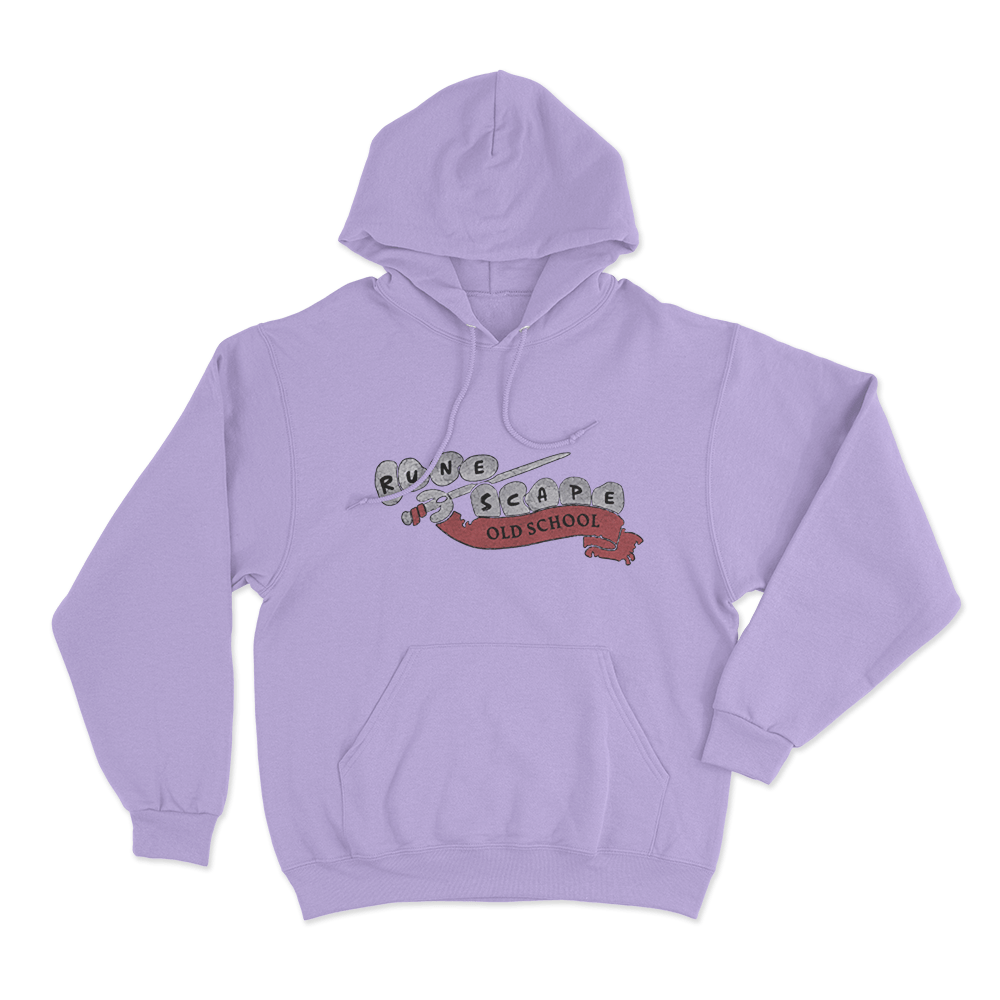Old School RuneScape Logo Hoodie Purple Old School RuneScape Logo Hoodie Purple
