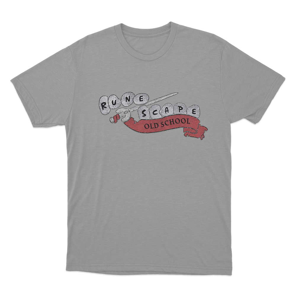 Old School RuneScape Logo T Shirt Grey Old School RuneScape Logo T Shirt Grey