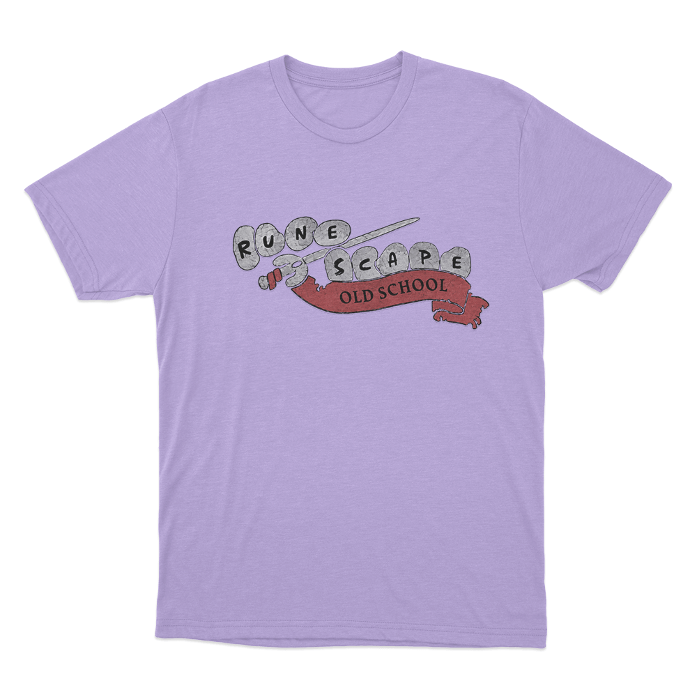 Old School RuneScape Logo T Shirt Purple Old School RuneScape Logo T Shirt Purple