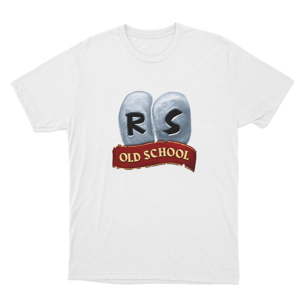 Osrs Official Logo Unisex T Shirt White Osrs Official Logo Unisex T Shirt White
