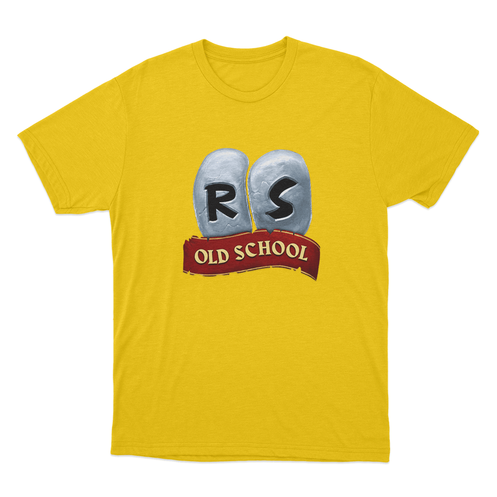 Osrs Official Logo Unisex T Shirt Yellow Osrs Official Logo Unisex T Shirt Yellow