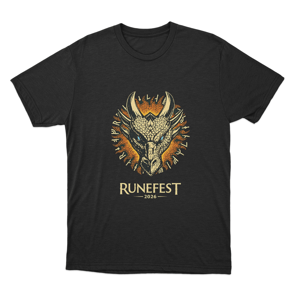 RuneScape 2026 Unisex T Shirt Black RuneScape 2026 Unisex T Shirt Black