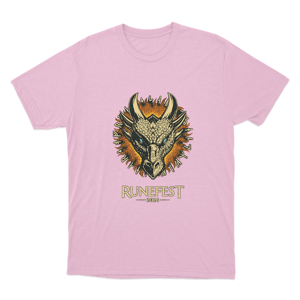 RuneScape 2026 Unisex T Shirt Pink RuneScape 2026 Unisex T Shirt Pink